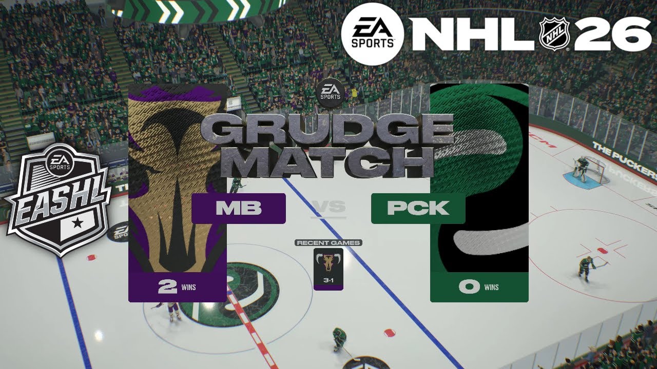 The Puckers vs. Mulu Bys - NHL 26 EASHL 3v3 Season Play 1-19-26 (4K)