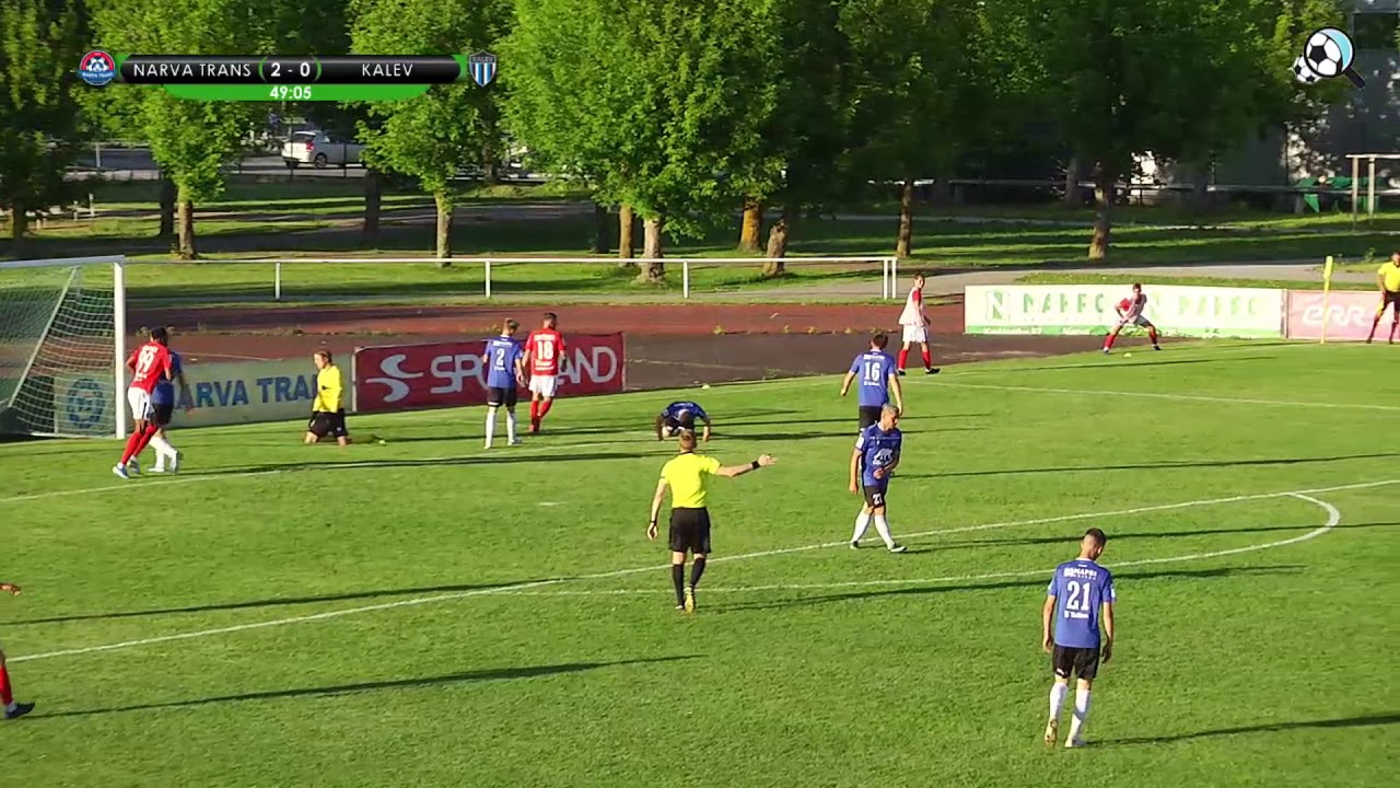 Tipneri karika poolfinaal:  Narva JK Trans - JK Tallinna Kalev 4:1 (1:0)