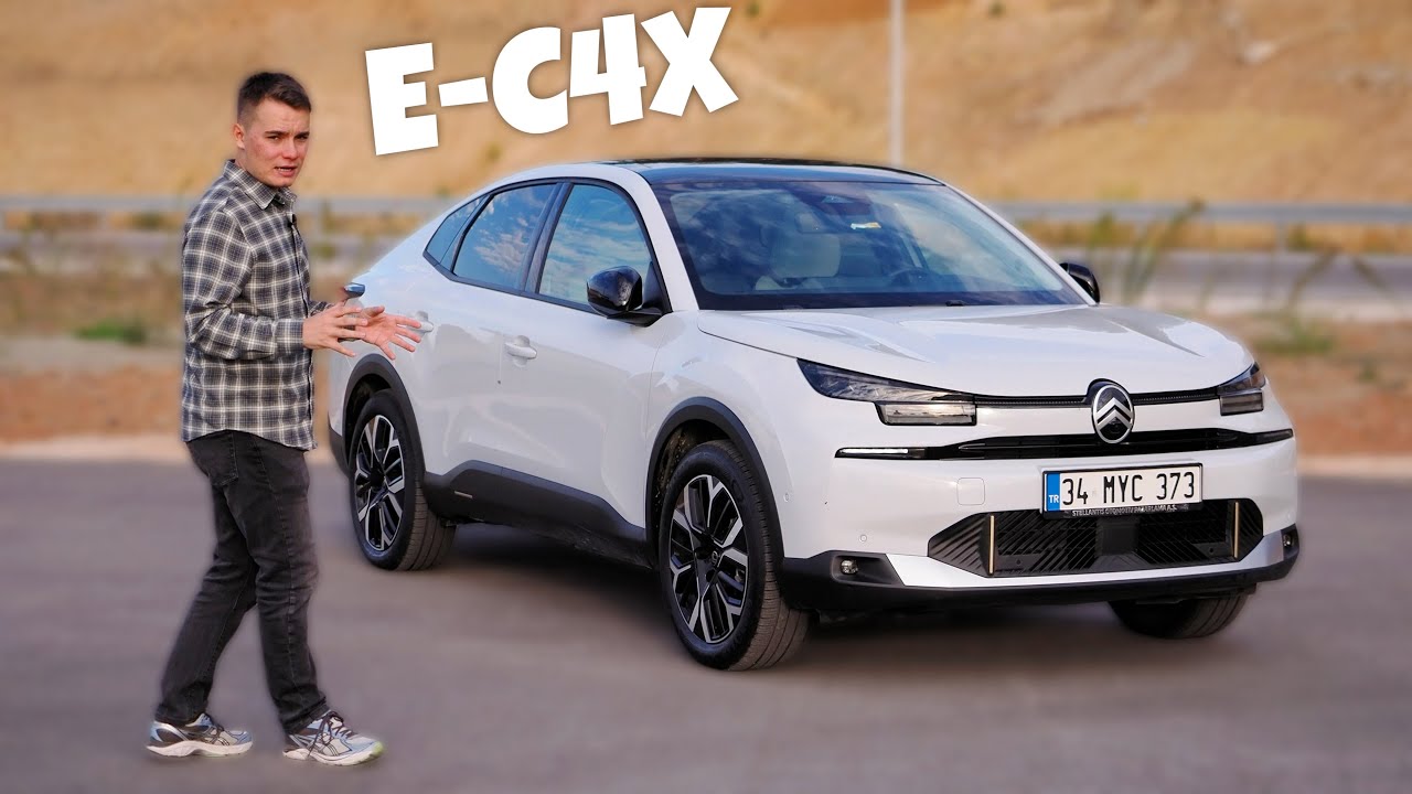 Elektrikli Citroen E-C4x detaylı incelemesi