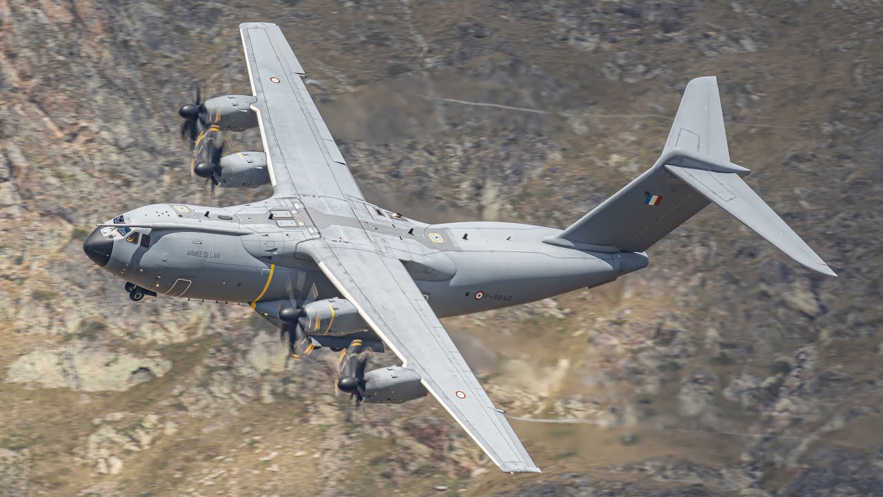 A400M TACTICAL DISPLAY Démo Alpe d'Huez 21 Août  22