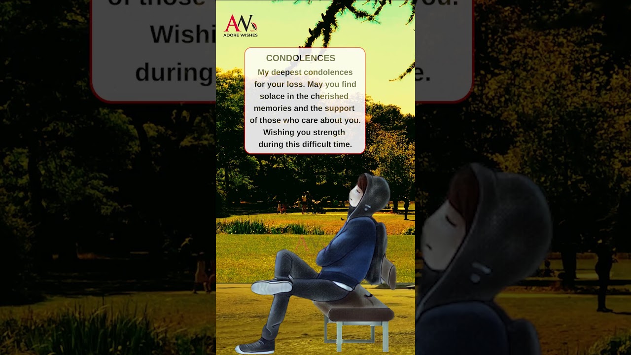 Condolences Message #wishes #ytshorts #status