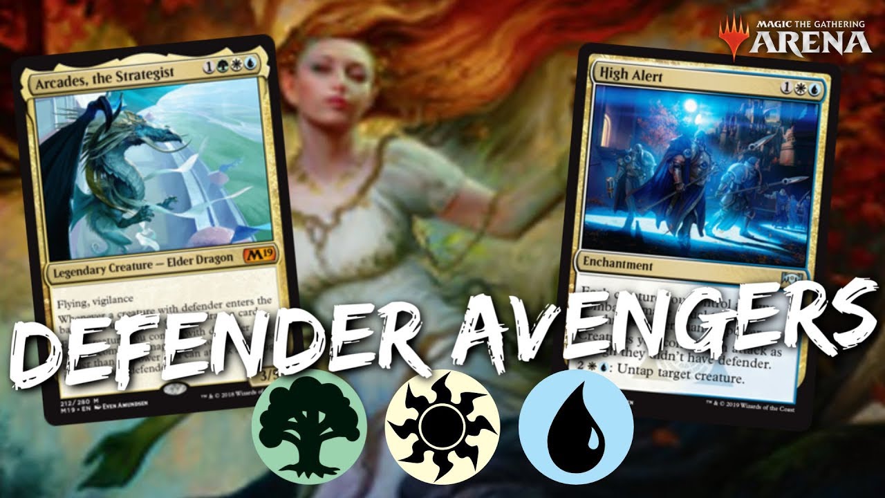 Defender Avengers [MTG Arena] | Arcades + High Alert + Walls Deck in RNA Standard