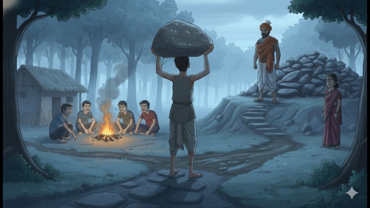 गरीबी, ठंड और ईमानदारी की लड़ाई | Heart Touching Hindi Cartoon Story | Thand Ka Kahar | Zuffy Toons