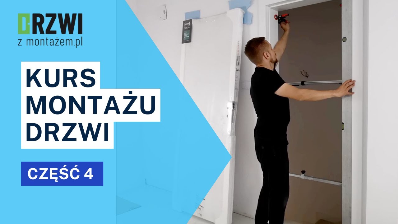 Montaż Drzwi Bezprzylgowych: Część 4 - Montaż Skrzydła Drzwiowego