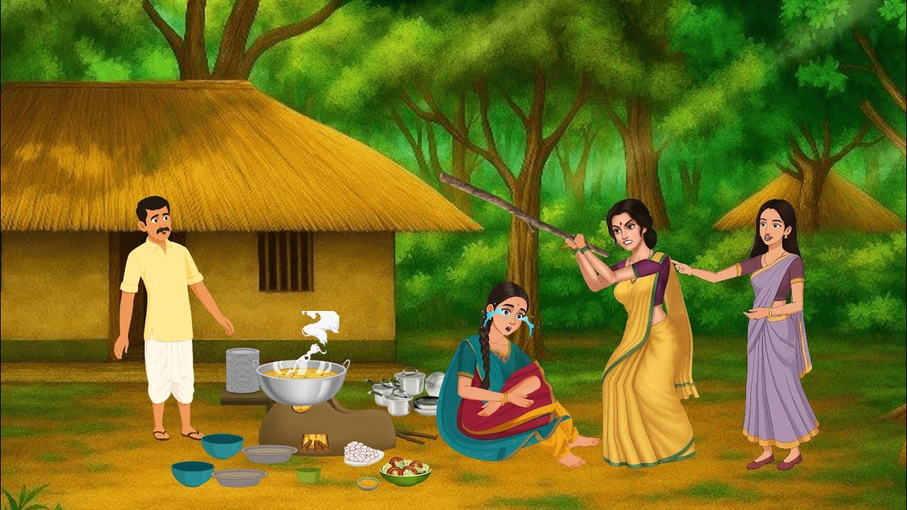 सौतेली मां का कहर | दिल को छू लेने वाली कहानी | Hindi Kahani | Moral Story | Hindi Story | Cartoon