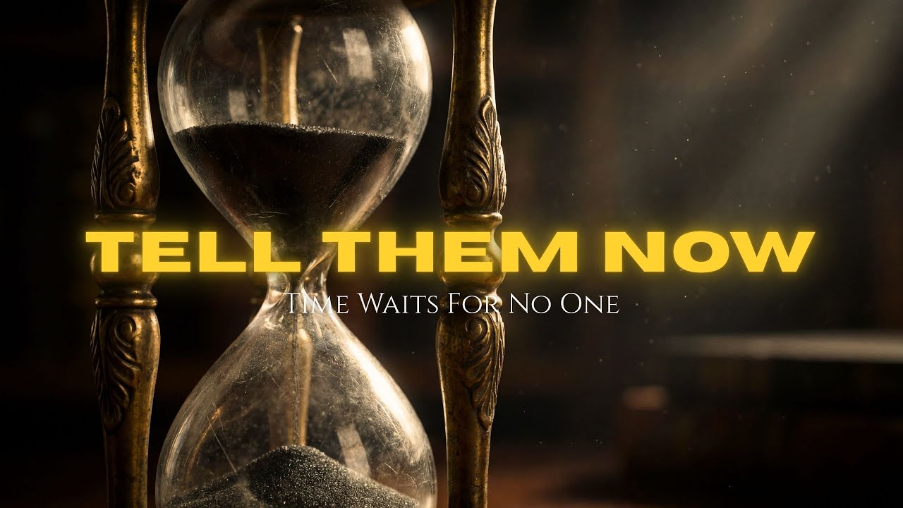 TELL THEM NOW - (Before It's Too Late) - Time Waits For No One
