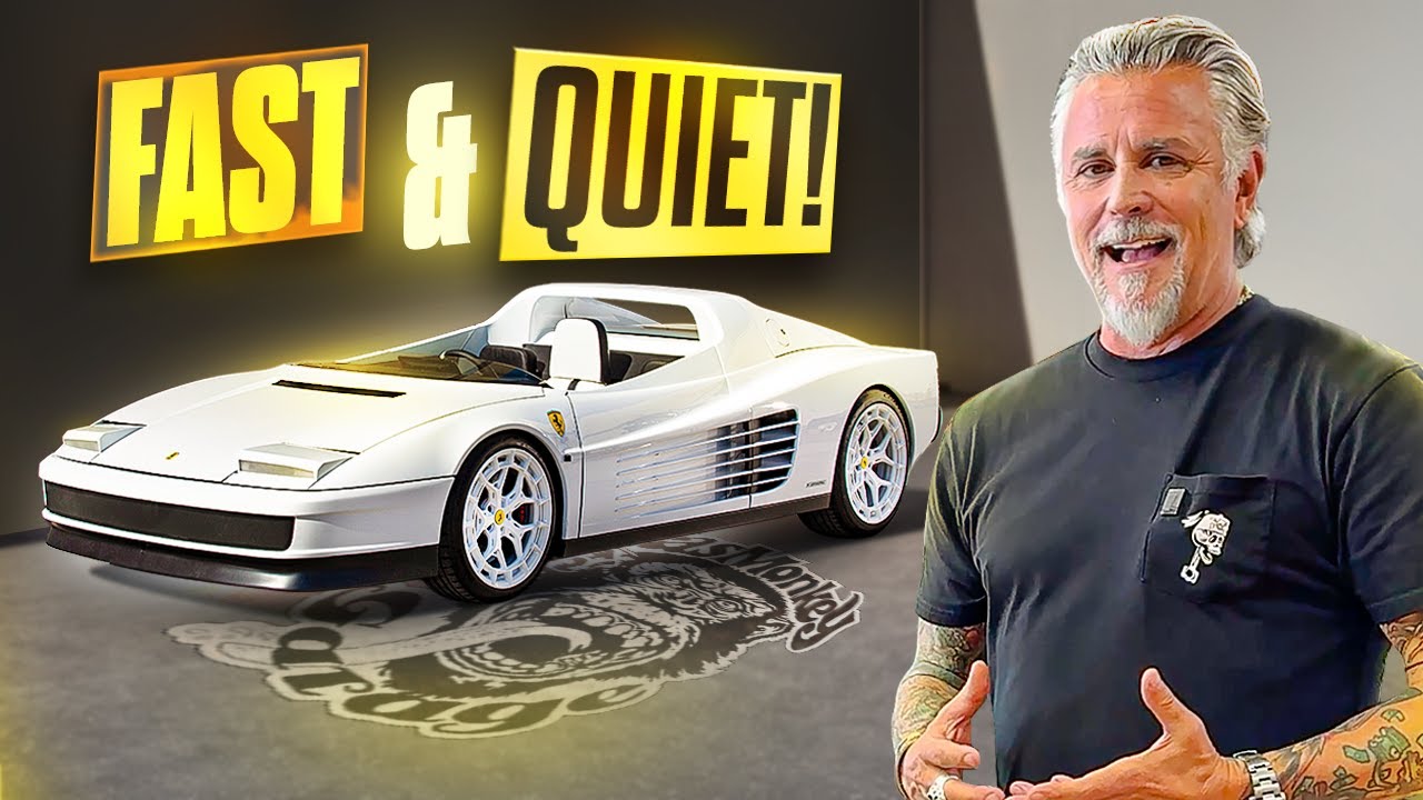 Ричард Роулингс переходит на электротягу (да, серьёзно!): Gas Monkey Garage Ferrari Testarossa EV