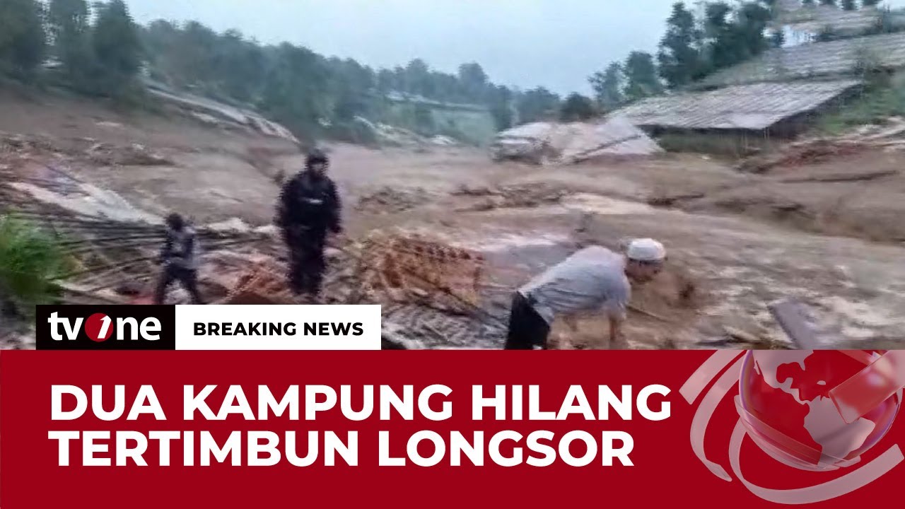 Rata Dengan Tanah, Longsor Cisarua Sebabkan Dua Kampung Hilang | Breaking News