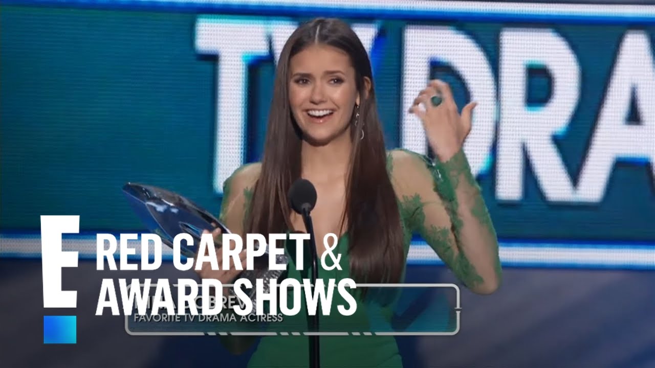 Любимая актриса драматического сериала по версии зрителей — Нина Добрев | E! People's Choice Awards