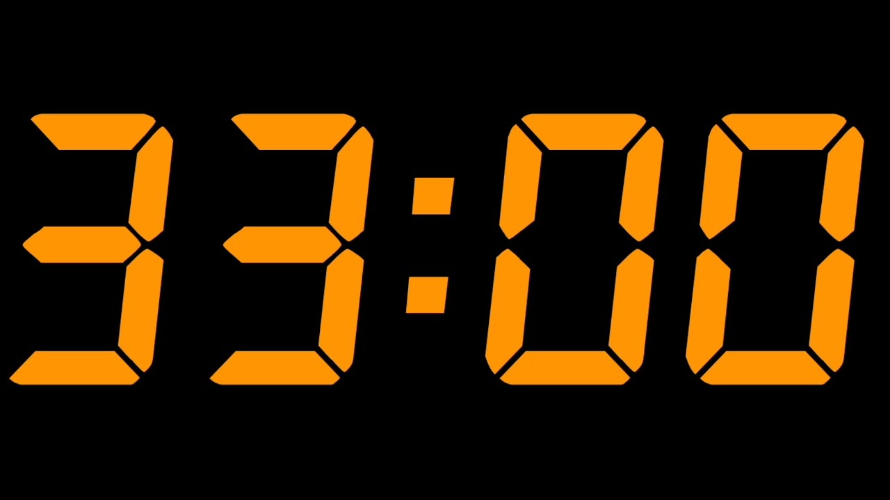 33 MINUTE TIMER-YouTube