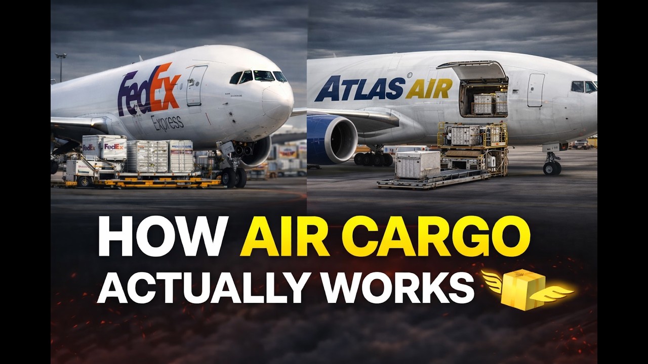 Как на самом деле работает грузовая авиаперевозка — пассажирские грузоперевозки против авиакомпан...