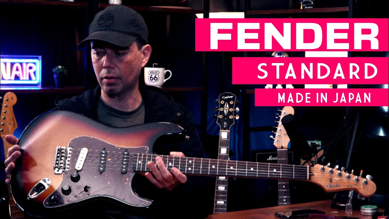 FENDER STRATOCASTER STANDARD Made in Japan 2008    I    TK STUDIO JAPAN