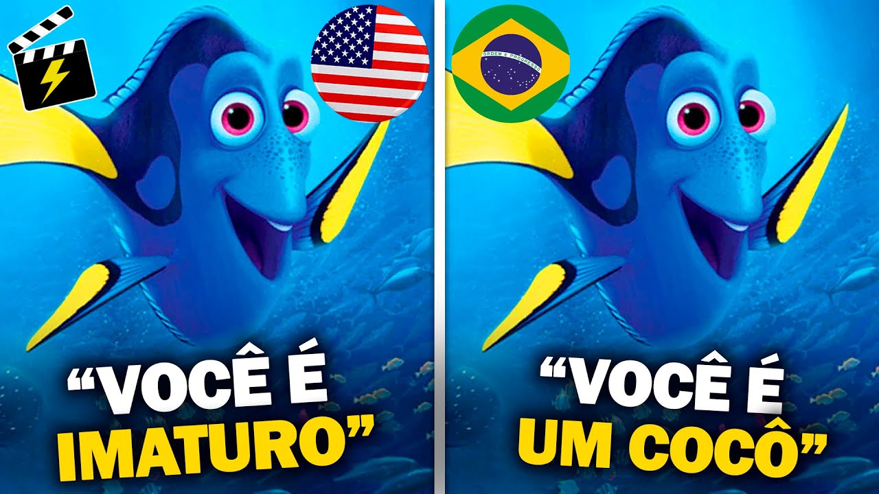 10 ADAPTAÇÕES da DUBLAGEM BRASILEIRA | RAIO FILMES