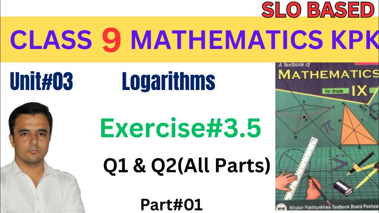 Exercise 3.5 class 9th Maths Q1 & Q2 | Class 9 Maths exercise 3.5 kpk part 1