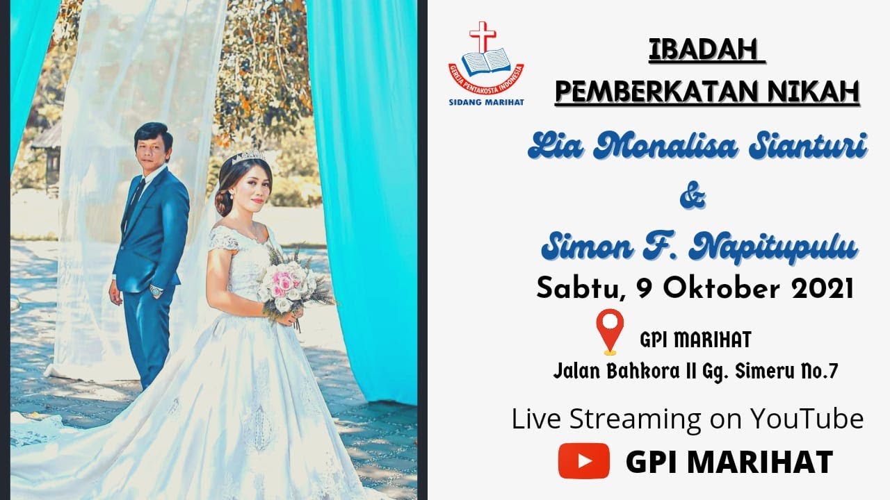 Ibadah Pemberkatan Nikah 