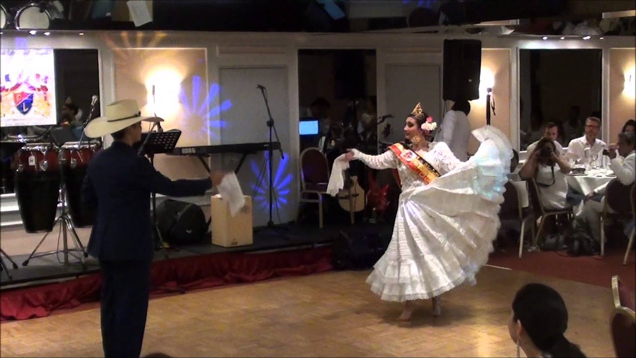 Baile de S.M MICAELA I reina de la Marinera Filial Bélgica 2014