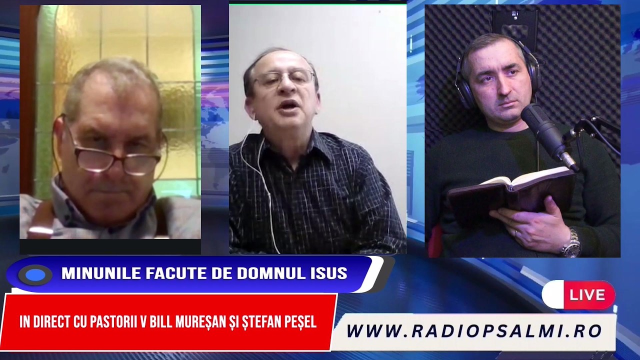 Minunile facute de Domnul Isus   27 februarie 2026