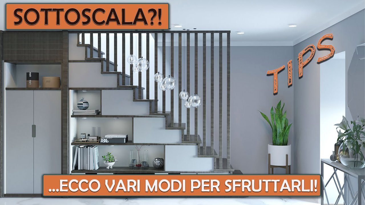 INTERIOR DESIGN - Vari modi per sfruttare i sottoscala!