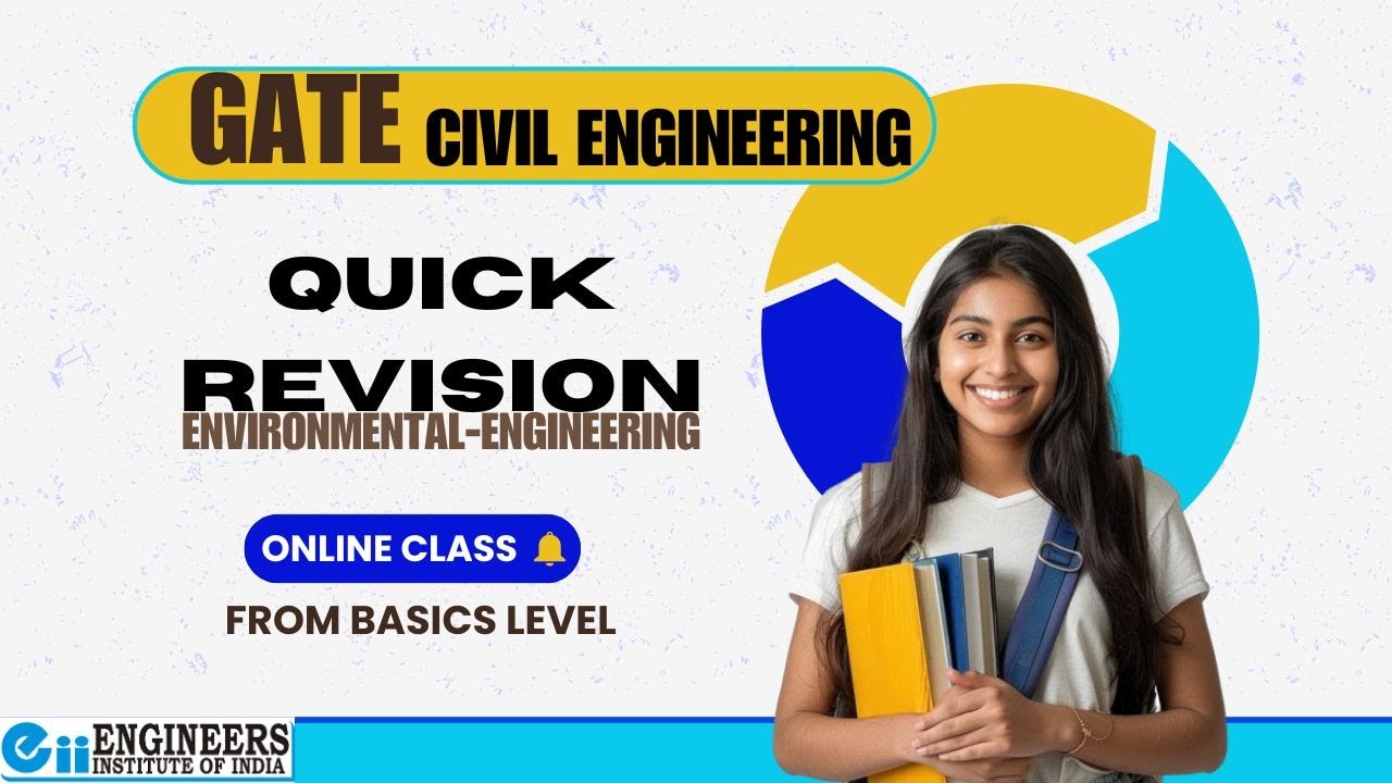 GATE QUICK Revision of Environmental Engineering Lecture-Civil Engineering-CE | SSC JE BEST COACHING