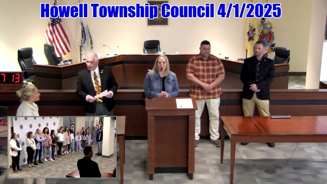 Howell Township Council Meeting 4/1/2025