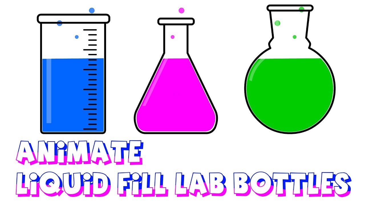 Animate Liquid fill Lab Bottle in Animate CC (Flash)| Adobe Animate CC Tutorials