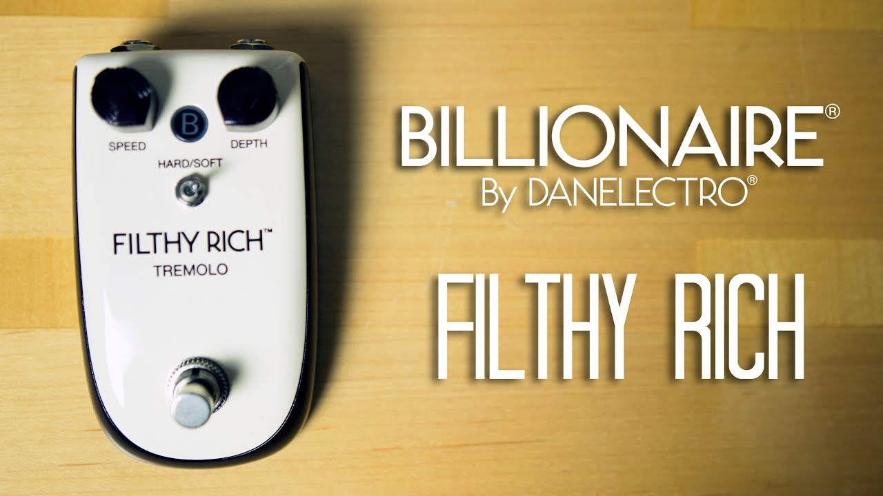 Danelectro Billionaire - Filthy Rich Tremolo Pedal Demo