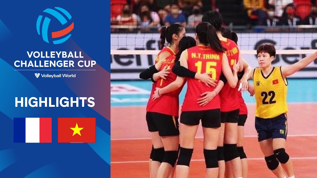 🇫🇷 FRA vs. 🇻🇳 VIE - Highlights Quarter Finals | Women's Challenger Cup 2023