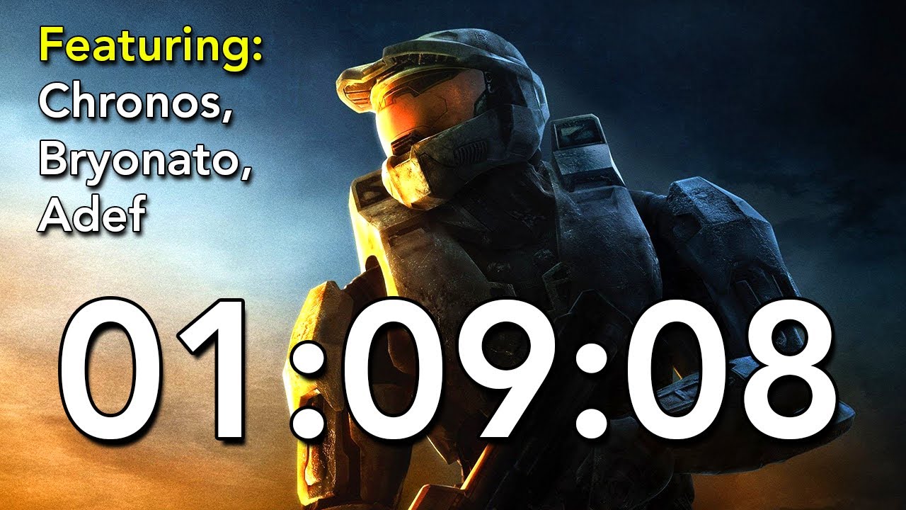 Halo 3 Legendary Coop Speedrun in 01:09:08 ft. Chronos, Bryonato, and Adef