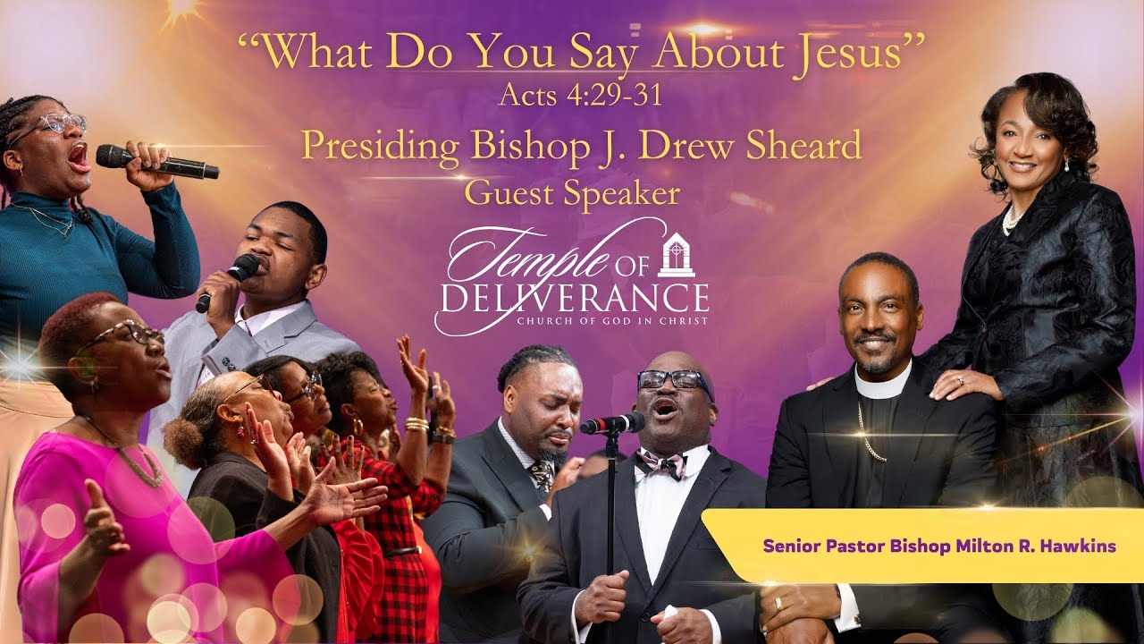 Temple of Deliverance Live! | 50th Golden Jubilee with Presiding Bishop J. Drew Sheard