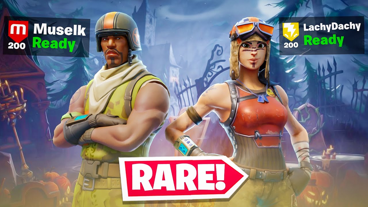 The RAREST Skins in Fortnite! ft/Muselk