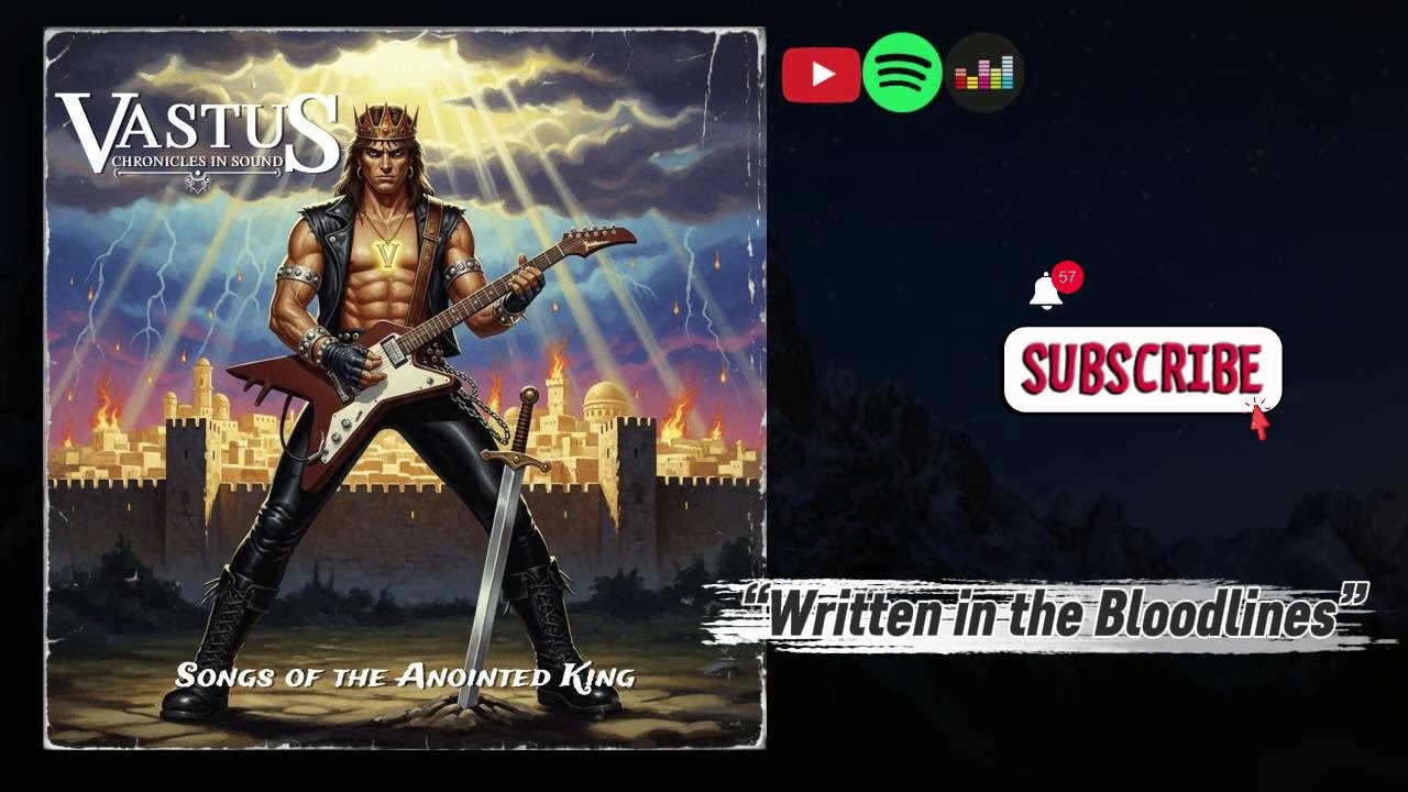 VASTUS - "Written in the Bloodlines" (Glam Metal 80's)