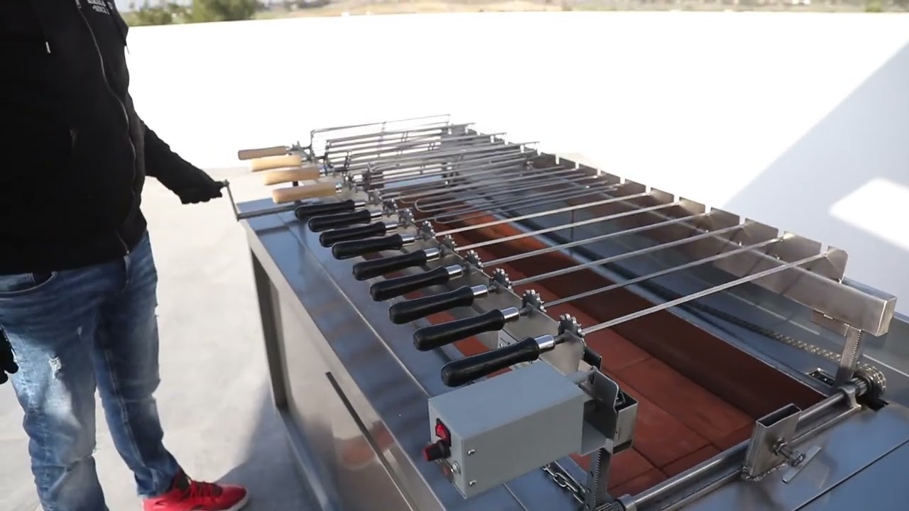 Stainless steel bbq!  Grill - Foukou! Cyprus BBQ!!