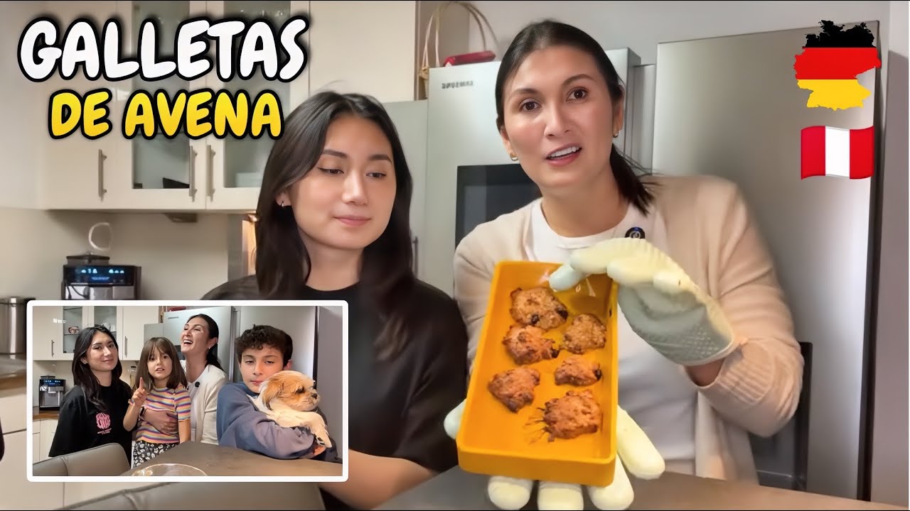 En vivo 🍪 Preparamos galletas de avena con banana 🍌 | Receta fácil y saludable 💕 - Shirley Tocic
