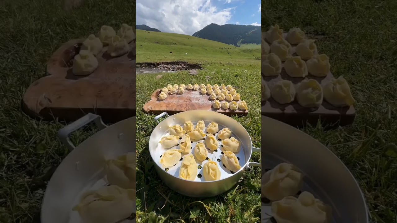 Outdoor Food Adventure! 🍽️🇷🇺 #RussianFood #ChoppingSkills #AmazingCook (SET 2)
