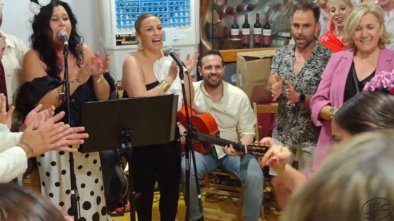 Bibiana Silva canta por Bulerías en la Caseta Amigos de la Yeguada Jerez 2024