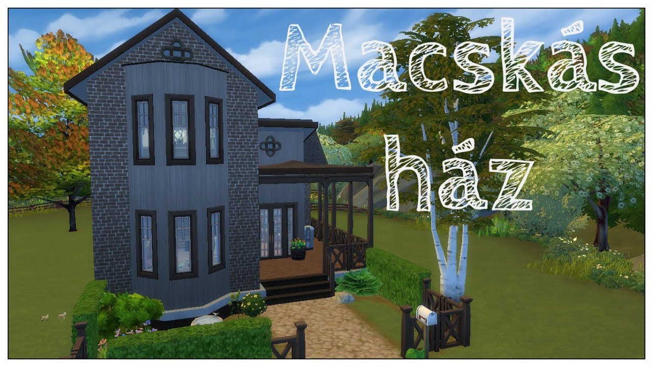 The Sims 4: A macskás hölgy háza | Kizárólag az alapjáték és a Cats and Dogs kiegészítő elemeivel