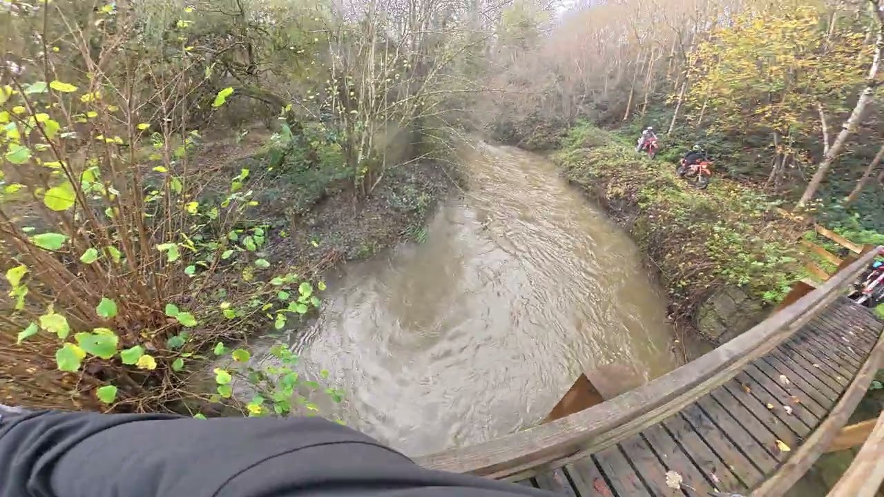 Weekend away exploring green lanes with friends in the Shropshire Hills on my Honda CRF450RX.