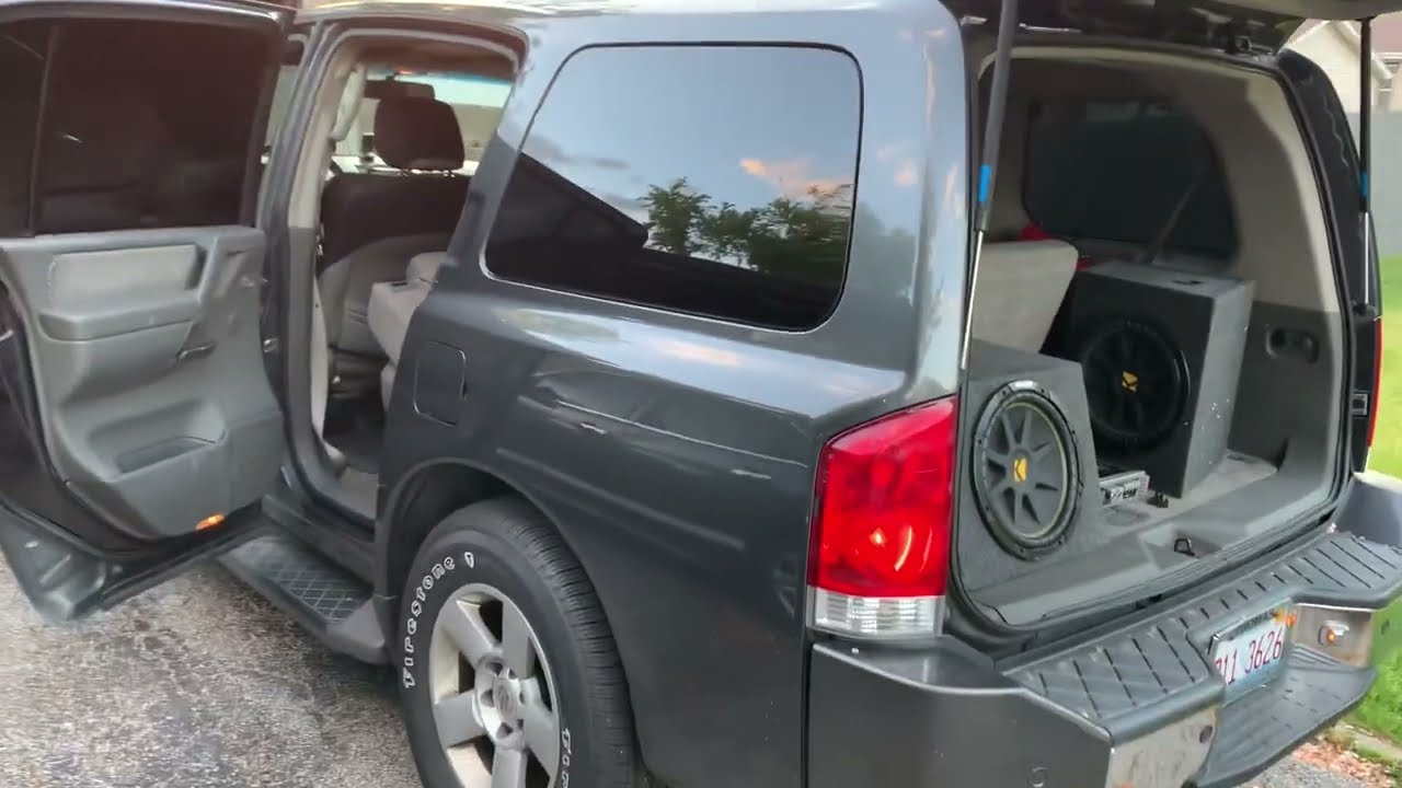 2007 Nissan Armada is in for a complete rewire of the entire aftermarket sound system!🤦🏾&zwj;♂️🤷🏽&zwj;♂️