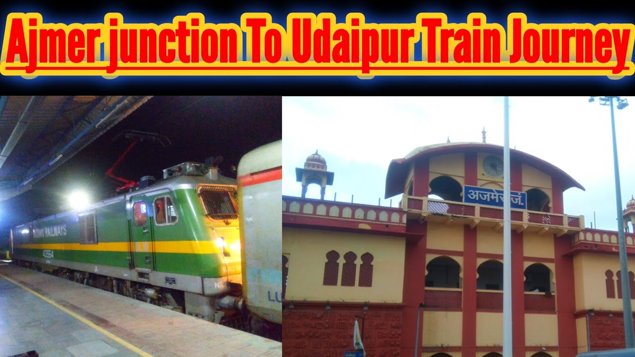 Ajmer junction To Udaipur Train Journey pahli bar meri train bhi chhut gai | #vlog #trainjourney .
