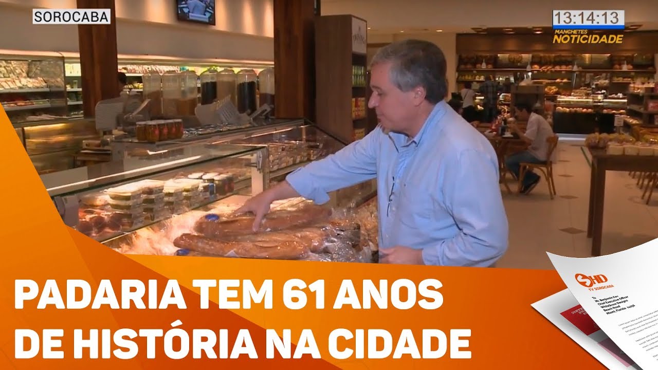 Padaria tem 61 anos de história na cidade - TV SOROCABA/SBT