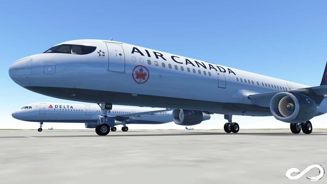 Air Canada A321 takeoff from Miami to Toronto | Infinite Flight Global