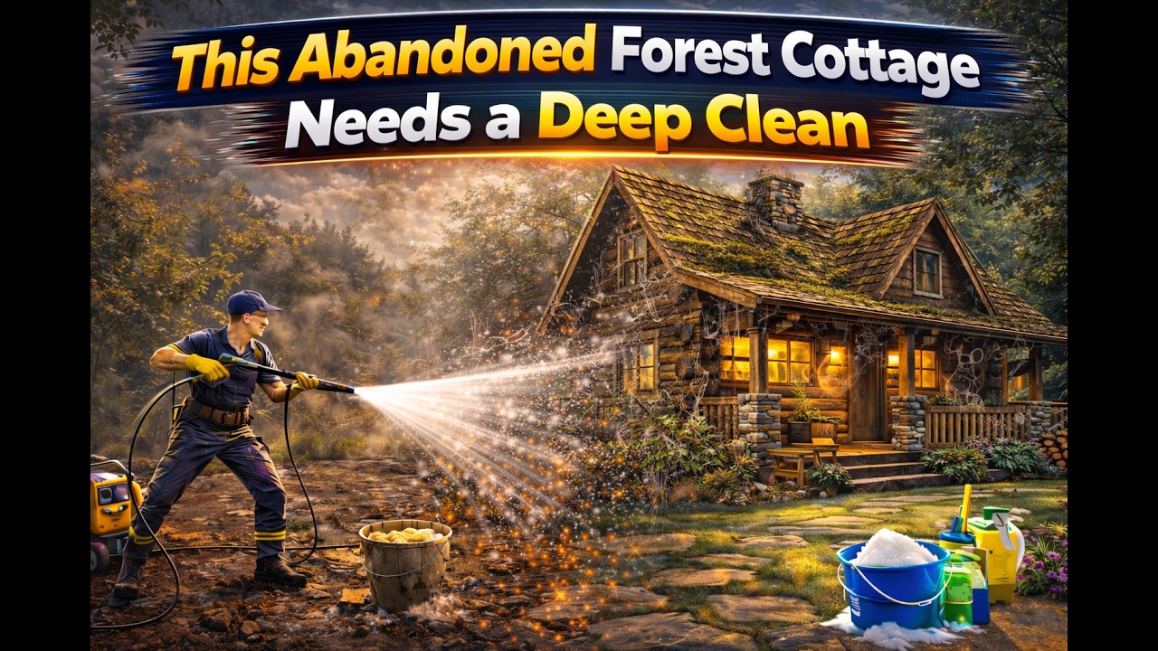 This Abandoned Forest Cottage Needs a Deep Clean