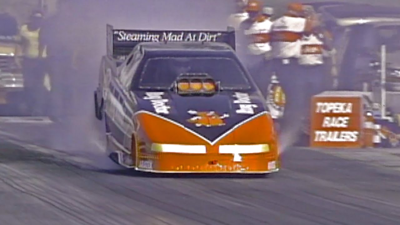 Take a look back at the first NHRA 300 MPH Funny Car Run at Topeka
