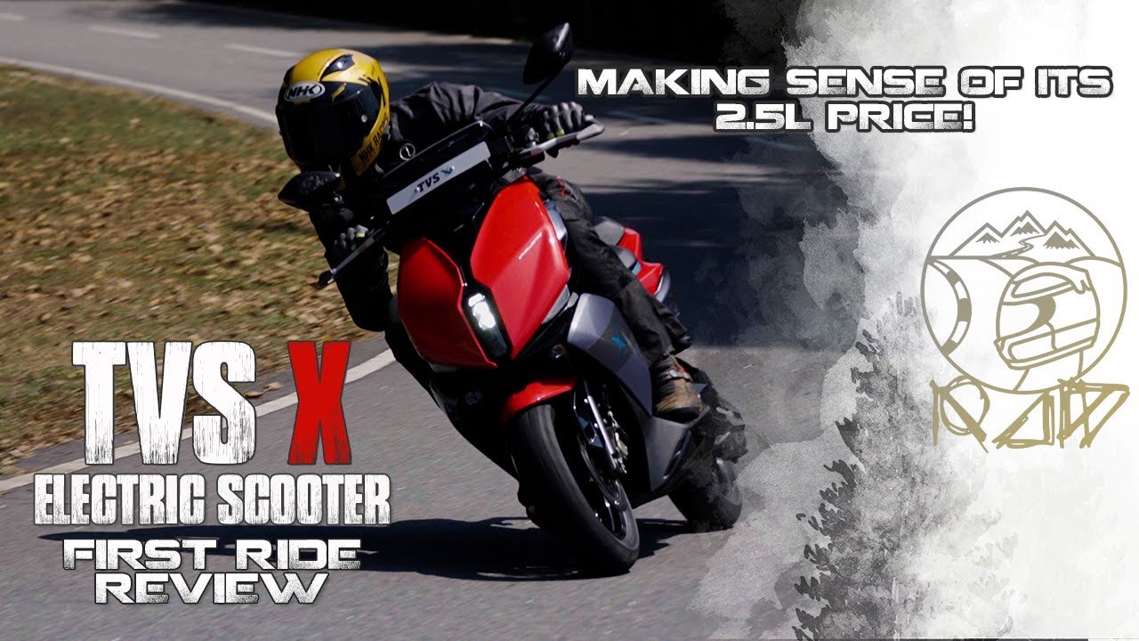 TVS X Electric Scooter | First Ride Review | Sagar Sheldekar Official
