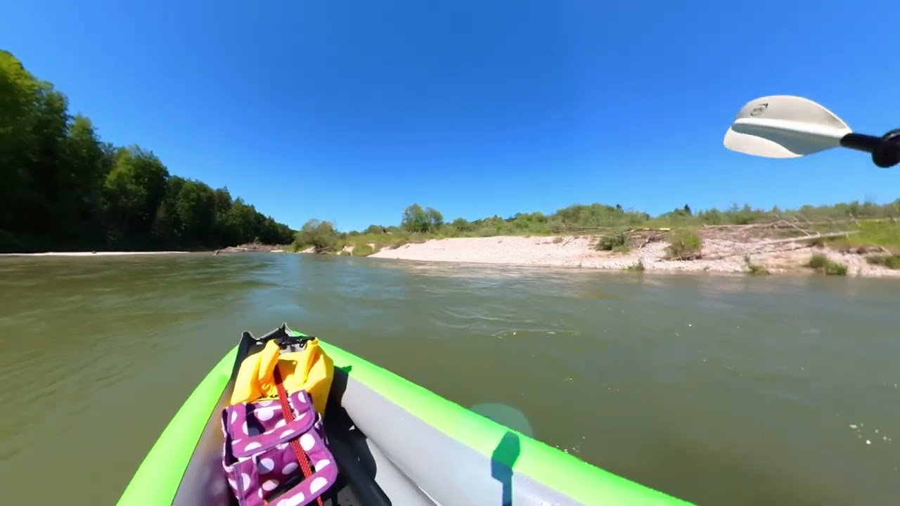 Kajaktagestour Isar - Wolfratshausen bis Flaucher