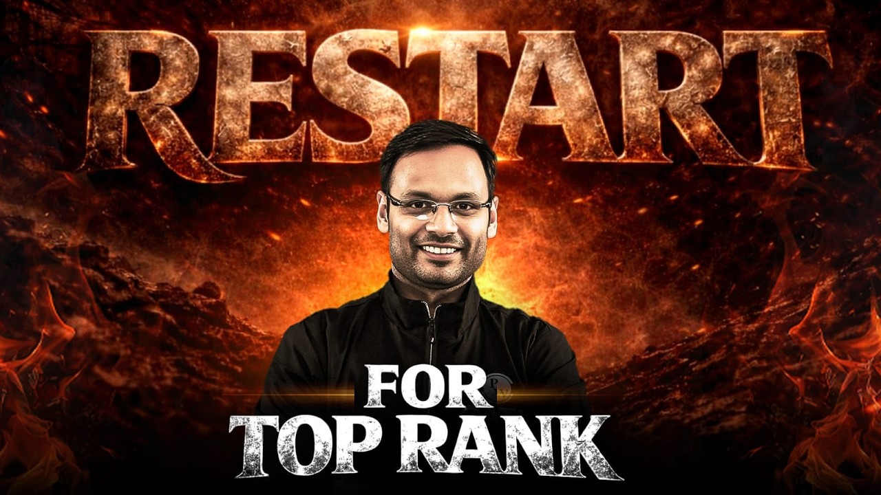 Restart for Top Rank | GATE Preparation Strategy