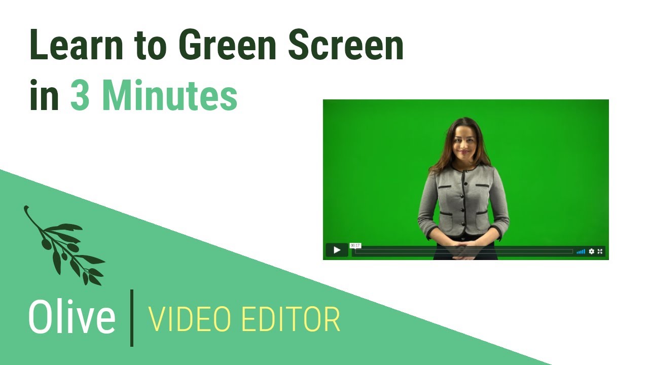 Easy Green Screen Effect in Olive