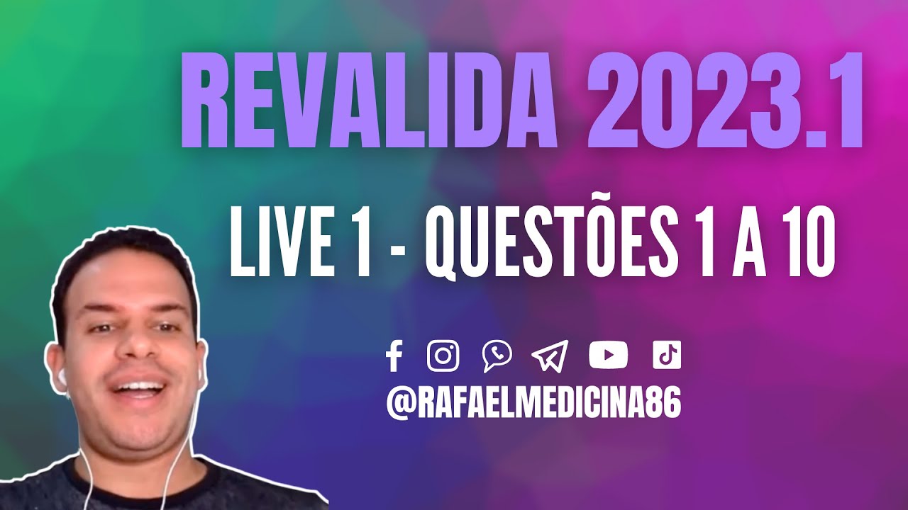 RESOLVENDO - REVALIDA 2023.1 - LIVE 1