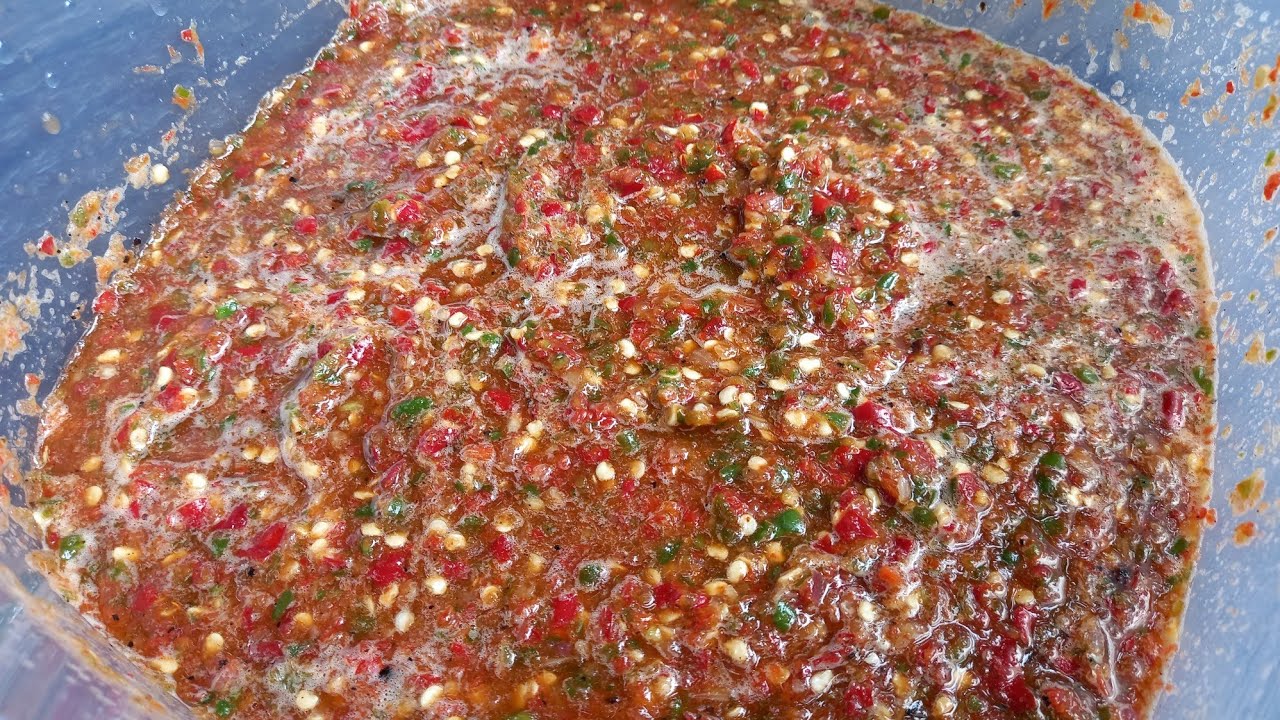 Sambal Lada Bekwoh Kelantan | Hidangan Yang Wajib Ada