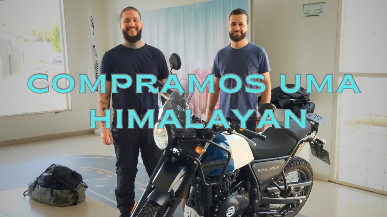 COMPRAMOS UMA ROYAL ENFIELD HIMALAYAN #royalenfield #himalayan #royalenfieldhimalayan